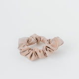 Petite Bronze Silk Scrunchie